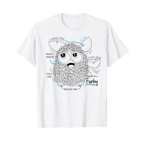 Anatomy of a Furby T-Shirt Furby toy