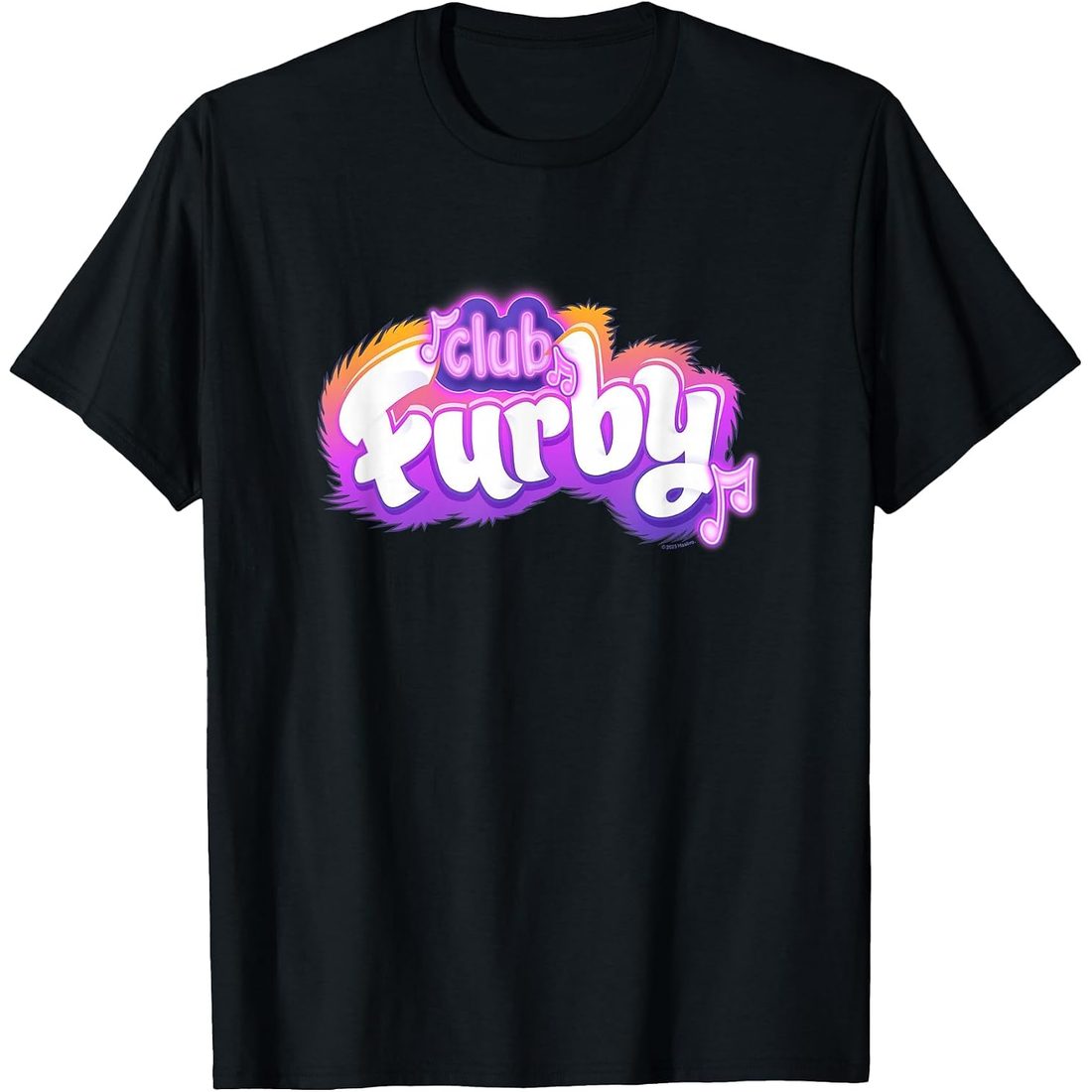 Club Furby Musical Notes T-Shirt Furby toy