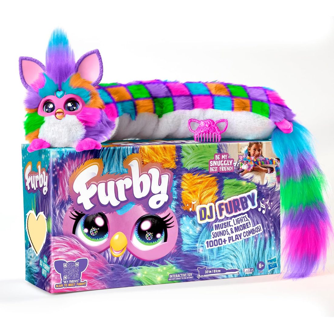 DJ Furby Neon Star Furby toy