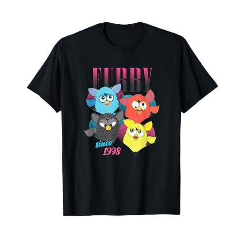 Furby Since 1998 Heart Portraits T-Shirt Furby toy