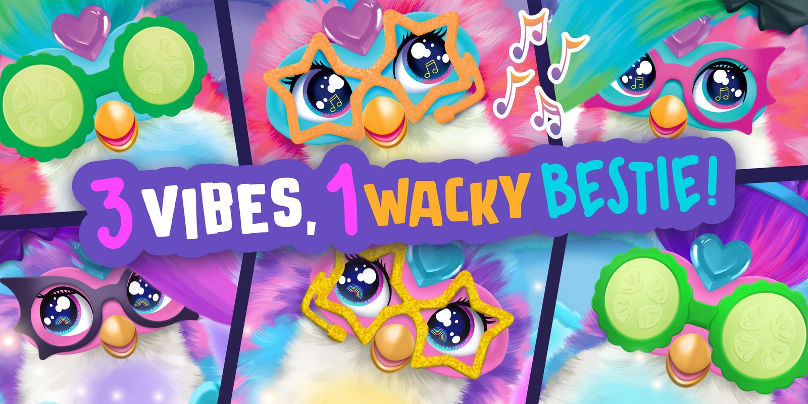 Furby Vibes glasses guide: which pair does what